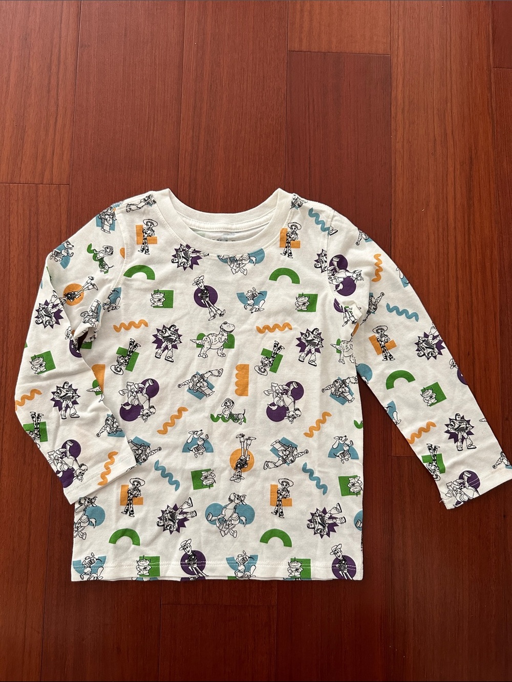 Disney Pixar Toy Story Epic Threads Long Sleeve Graphic Tee Size 4T Like New